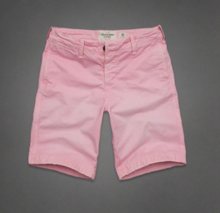 Abercrombie Fitch Hombres Preppy Encajar Patalón Corto AF7453